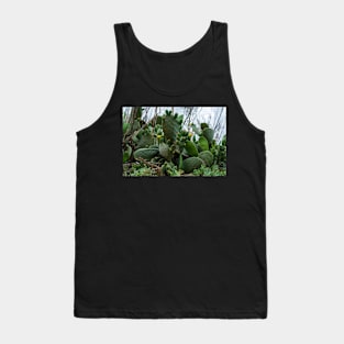 Opuntia, commonly called prickly pear Tank Top